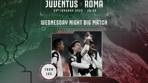 Where to find Juventus vs. Roma on US TV: Jan. 21, 2020