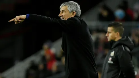 Barca considering signing a striker, says Setien