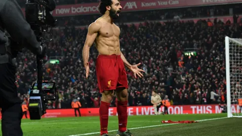 African Players in Europe: Salah strikes as Liverpool stroll on