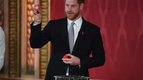 Prince Harry reemerges for Rugby League World Cup draw