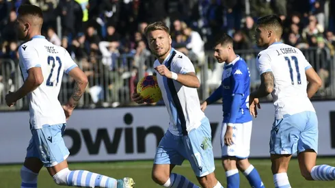 Immobile double lifts Lazio after insulted Balotelli scores for Brescia