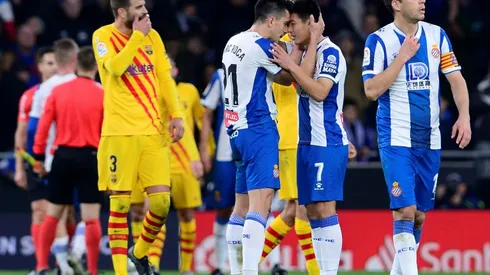 China's Wu Lei strikes late as Espanyol hold 10-man Barcelona