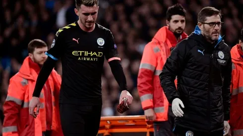 City's Laporte taken off injured against Real Madrid