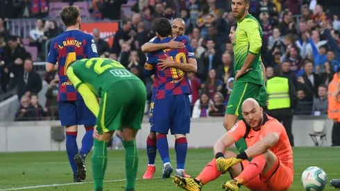 Messi scores four as Barcelona rout Eibar