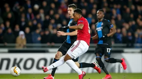 Martial grabs key goal for Man Utd in Bruges