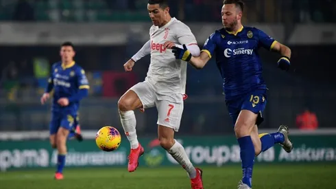 Ronaldo sets scoring record but Juventus fall in Verona