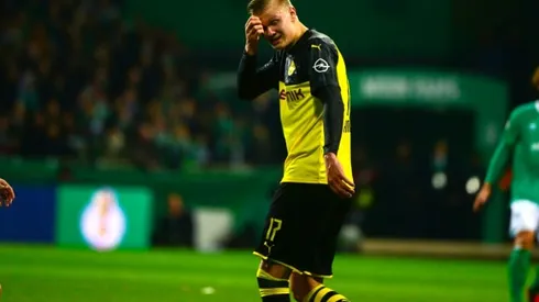 Haaland goal not enough as Werder dump out Dortmund