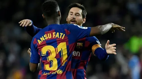 Fati and Messi connection sees Barca hold on against Levante