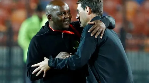 Mixed emotions for Mamelodi Sundowns coach Mosimane after cup win