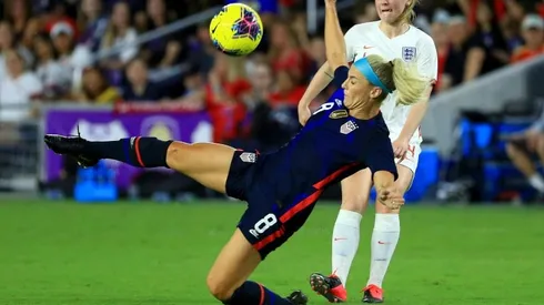 Press, Lloyd on target as USA sink England in SheBelieves Cup