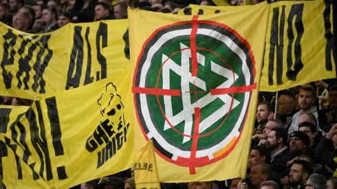 Football grinds to a halt as Bundesliga banner insults escalate