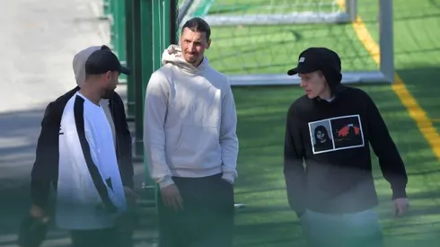 Ibrahimovic's return to training with Sweden's Hammarby sparks rumours about future