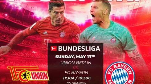 Where to find Union Berlin vs. Bayern Munich on US TV and streaming