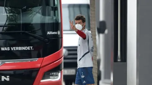 Socially-distanced buses and elbow bumps: German football's new world