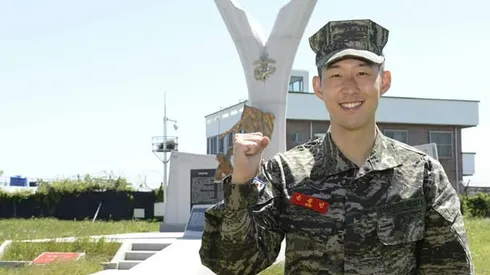 Spurs hotshot Son Heung-min earns military accolade