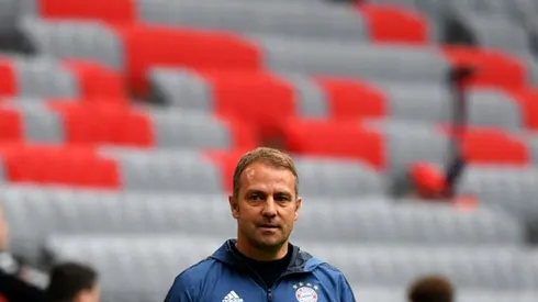 Flick admits league title is 'interim' stop in Bayern treble hunt