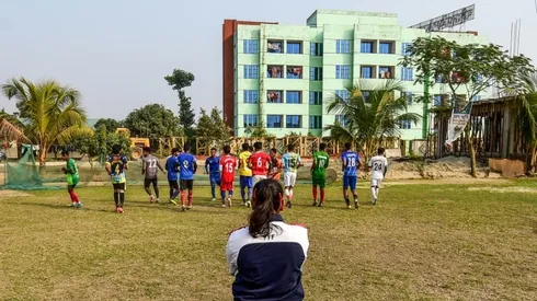 Meet Bangladesh's ground-breaking female coach who's 'married to football'