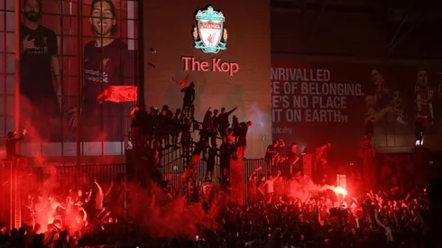 Jubilation as Liverpool win Premier League to end 30-year drought