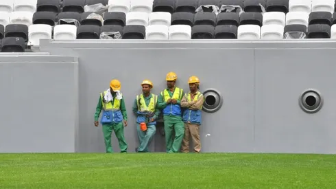 Qatar confirms first virus death among World Cup workforce