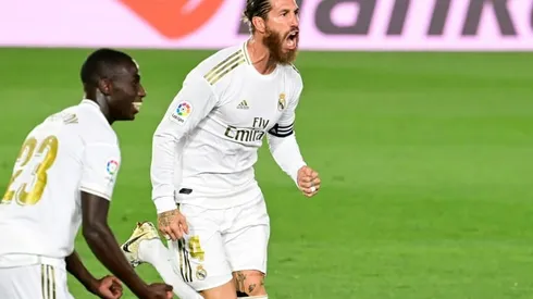 Ramos free-kick sends Madrid back to top of La Liga