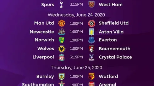 EPL Commentators on NBC: June 23, 2020