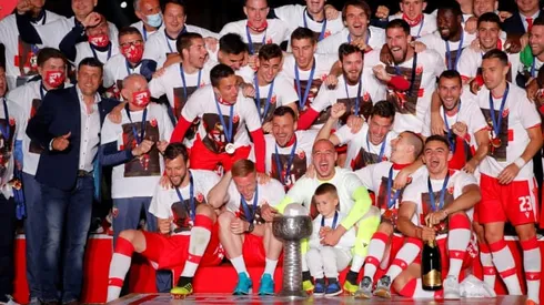 Five Red Star Belgrade players test positive for coronavirus after matches with crowds