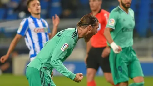 Ramos injured but Madrid go top after edging out Real Sociedad