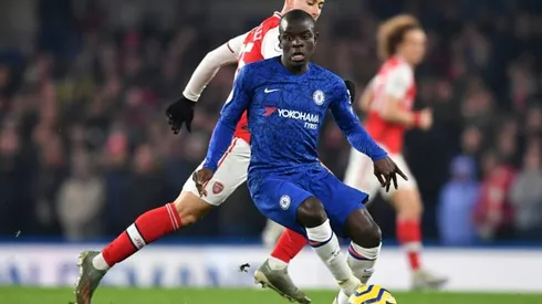 Chelsea's Kante back in contact training