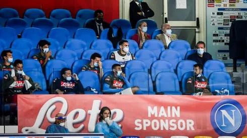 Napoli owner wants Champions League game moved from Barcelona