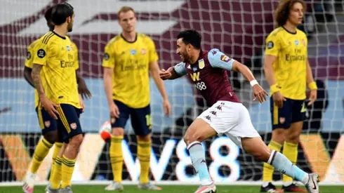 Villa out of relegation zone as Trezeguet sinks Arsenal