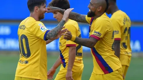 Messi scores twice as Barca finish with five-goal rout over Alaves