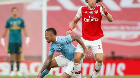 'We deserve to win a trophy': Luiz redemption as Arsenal shock Man City