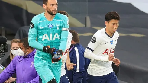 Son clashes with Lloris as Spurs beat Everton