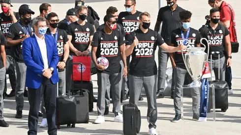 'Triple 2020': Bayern back in Munich ahead of fan-less celebrations