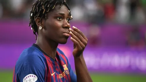 Africa's star Oshoala gives Barcelona tenacious spark, wins over parents