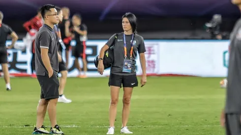 'First woman physio' breaks down barriers in China football