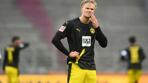 Haaland draws a blank as Dortmund crash at Augsburg