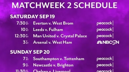 EPL Commentators on NBC: Sept. 18, 2020