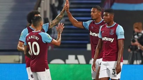 Haller lifts West Ham gloom, Palace crash out of League Cup