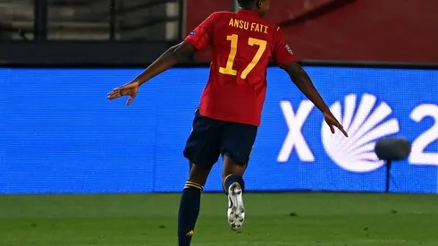 Fati makes history as Spain thump Ukraine