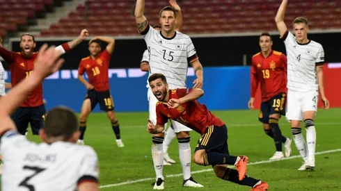 Gaya gives Spain Last-gasp draw with Germany
