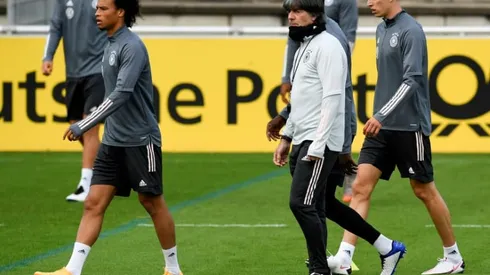 Germany experiment with new-look line-up behind closed doors against Spain