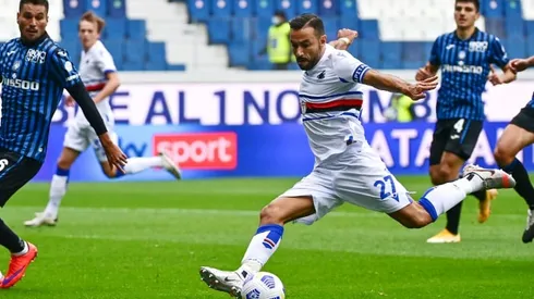 Quagliarella on target as Sampdoria down Atalanta in Bergamo