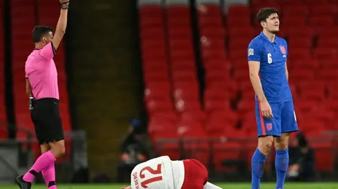 Southgate backs Maguire but demands England learn from red card woes