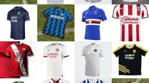 Top 20 soccer shirts for 2020/21 season