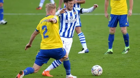 Real Sociedad's David Silva sidelined by hamstring strain