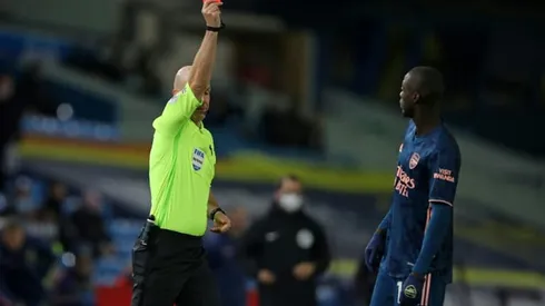 Arsenal's Pepe sent off in Leeds draw, Calvert-Lewin fires Everton