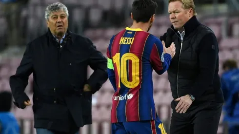 Koeman uncertain about Messi future