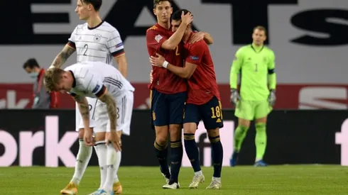 Spain inflict historic defeat on Germany to qualify for Nations League finals