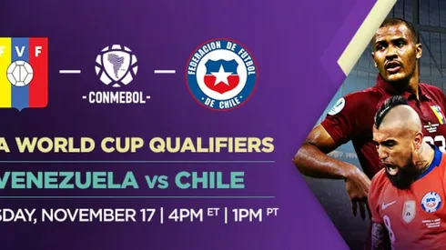 Where to find Venezuela vs. Chile on US TV and streaming